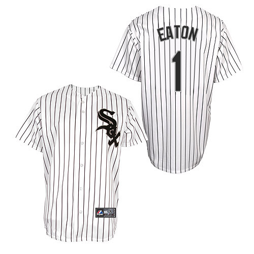 Adam Eaton #1 Youth Baseball Jersey-Chicago White Sox Authentic Home White Cool Base MLB Jersey